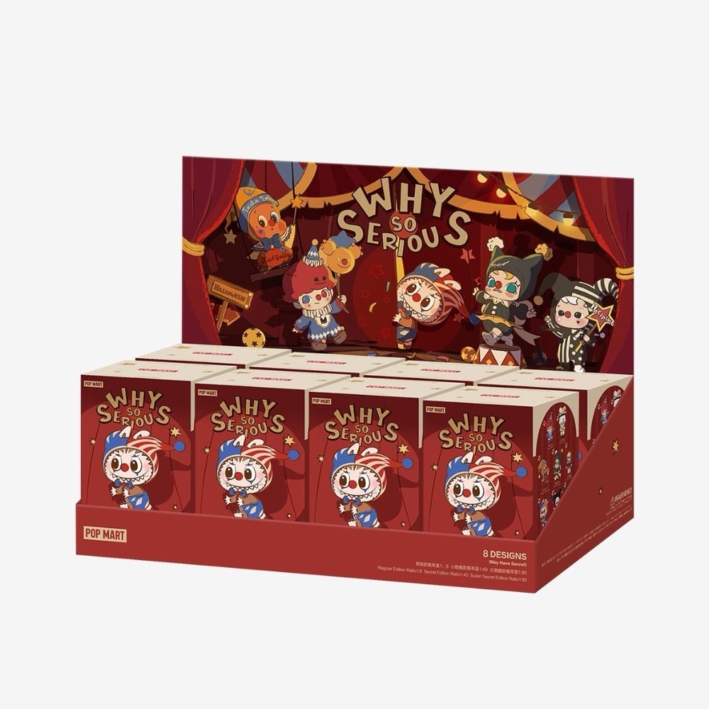 WHY SO SERIOUS Series-Vinyl Plush Pendant Blind Box Confirmed